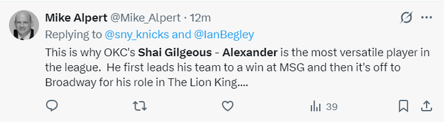 足球直播平台-复出就夺回联盟第一！SGA延续四纪录被赞多面手 布朗：造犯规一绝|亚历山大|雷霆|谢伊·吉尔杰斯-亚历山大|俄克拉荷马雷霆队|纽约尼克斯队_新浪体育_新浪新闻