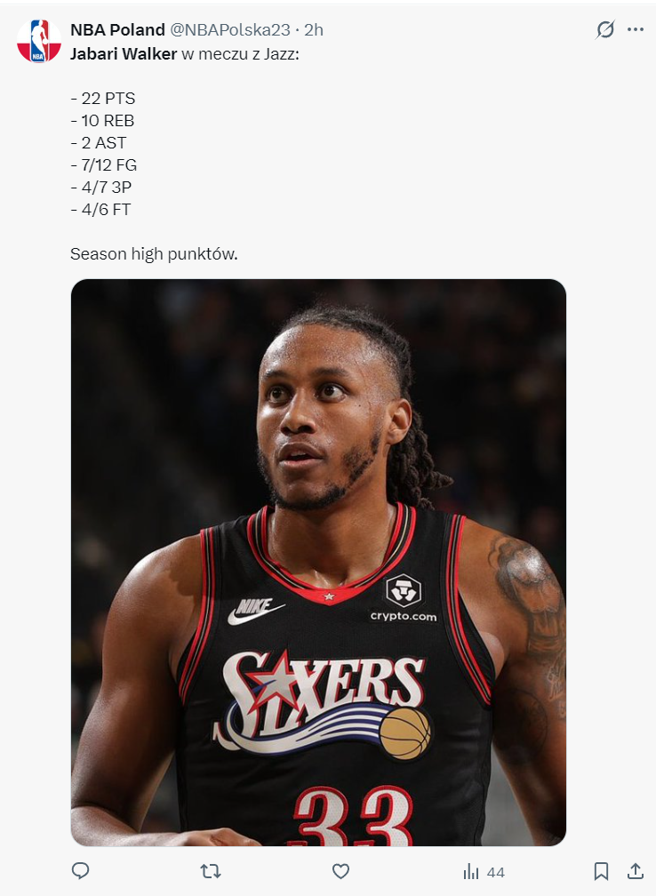 赛事数据分析-乔治替身是他？72万锋线背靠背轰42+17 赛场舞蹈引爆费城球馆